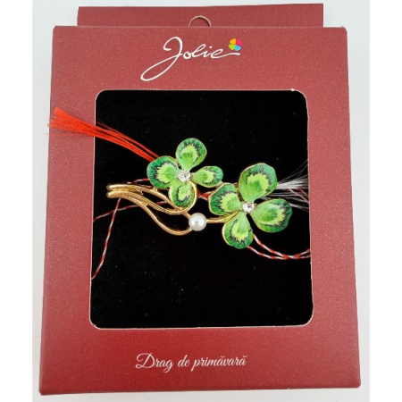 Martisoare Brosa Vintage - Brosa Vintage, MAterial Metal, Ambalaj Carton, Dimensiune Brosa Aproximativ 4-6 cm in Functie de Model, Model 6