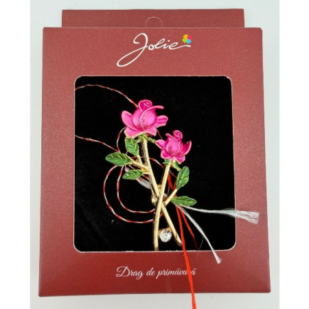 Martisoare Brosa Vintage - Brosa Vintage, MAterial Metal, Ambalaj Carton, Dimensiune Brosa Aproximativ 4-6 cm in Functie de Model, Model 9