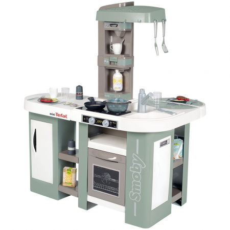 Jucarii, Copii & Bebe - Bucatarie Smoby Tefal Studio XL Bubble albastru cu accesorii