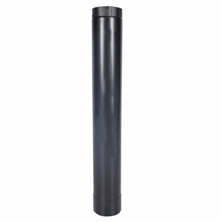 Pentru Casa si Camping - Burlan pentru soba pe lemne, 120 mm, Gri mat
