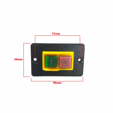 Buton On/Off pentru betoniere Elefant EB-165L si EB-230L, Elefant [3]