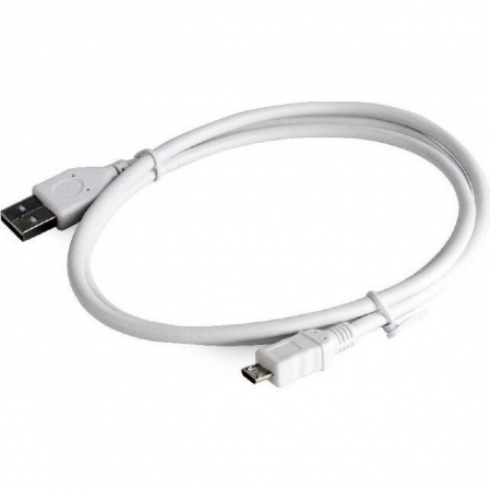 GSM - Cablu de date/Incarcare micro USB 3m Alb