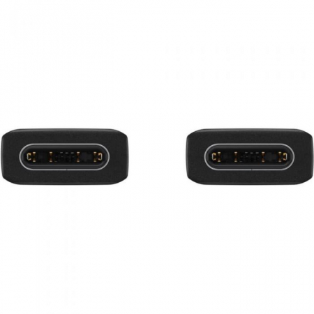 Cablu de date si de incarcare Tip-C, Fast Charge, 1 metru, Flippy, Negru [2]