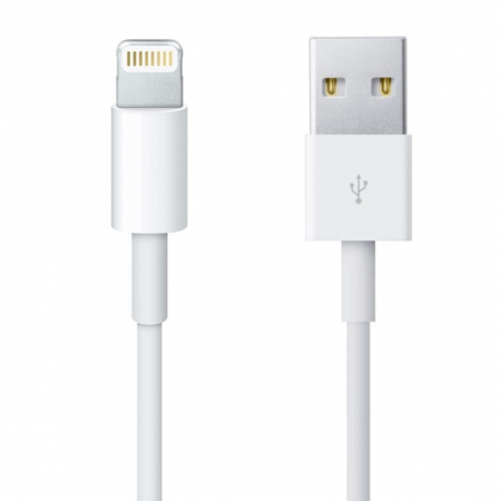 Cablu de date si incarcare Apple, Lightning to USB, Alb [3]