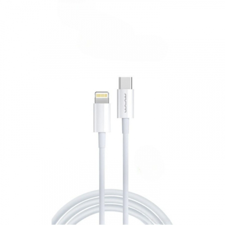 Type C - Cablu De Date USB Type-C la iPhone Flippy WUW-X181 20W 1 m, Alb