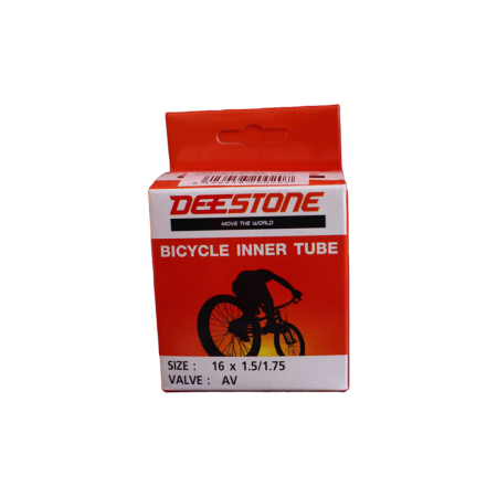 Biciclete, trotinete, triciclete - Cameră pentru bicicletă Deestone 16x1.5/1.75 AV - accesoriu ciclism