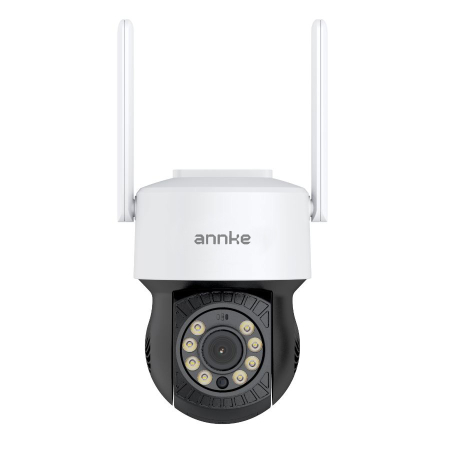 Camere de supraveghere - Camera performanta de supraveghere video ANNKE I81BE, de exterior, WiFi, 4MP, tip Dome, Super HD, Pan & Tilt, comunicare audio bidirectionala, vedere nocturna IR, rezistenta la intemperii
