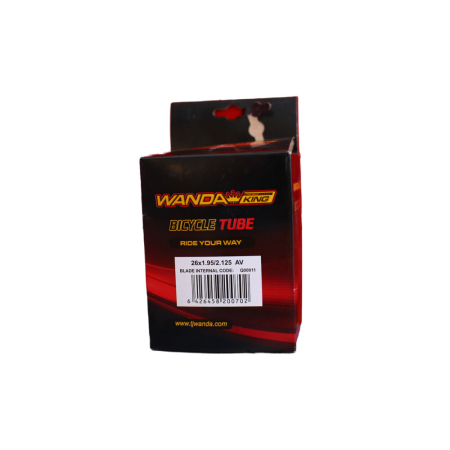 Biciclete, trotinete, triciclete - Cameră Wanda 26X 1.95/2.125 AV-Q00011 pentru bicicletă - accesoriu ciclism