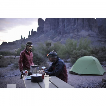 Cana Termos din Plastic, pentru Bauturi Calde si Reci, cu Maner, 9.9x9.9x27 cm, Alb [4]