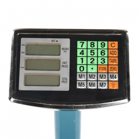 Cantar cu afisaj dublu 300kg, brat rabatabil, 40x50cm [2]