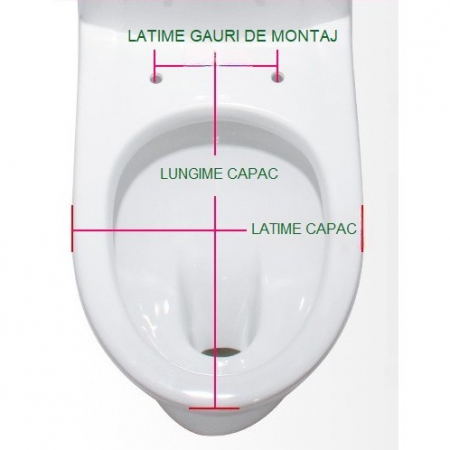 Capac de Toaleta cu Reductie 3 in 1, Flippy, pentru Copii +3 Ani si Adulti, Coborare Lenta si Silentioasa, Instalare Usoara, din PP5 , in Forma de O, Alb/Roz [9]