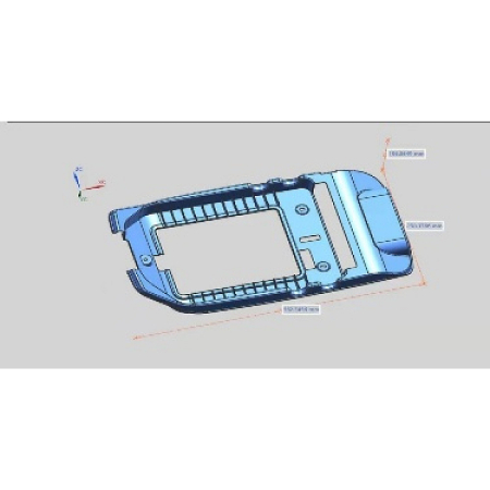 Piese de schimb vehicule electrice - Capac inferior șa pentru scuter electric RDB CC25 - piesă originală
