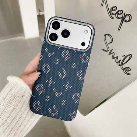 Carcasa Magentica, Flippy, din Fibra de Carbon, pentru iPhone 17 Pro, Portocaliu [16]