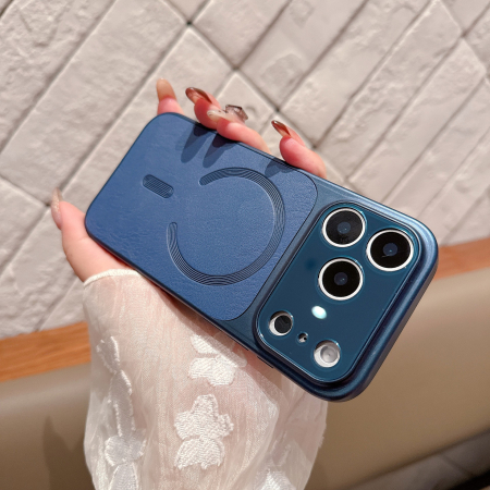 Carcasa Magnetica Mata, Flippy, pentru iPhone 17 Pro, Argintiu [4]