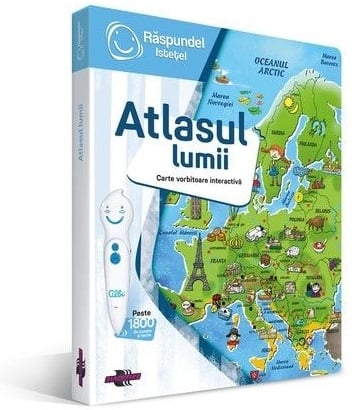 Jucarii, Copii & Bebe - Carte Raspundel - Atlasul Lumii