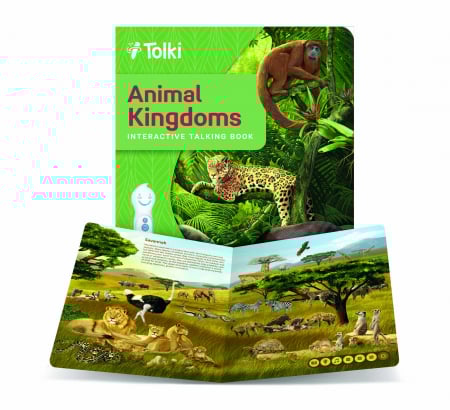 Jucarii, Copii & Bebe - Carte Raspundel Istetel Tolki - Animal Kingdoms ( in lb. Engleza )