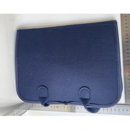 Carte Senzoriala Educativa Montessori, Flippy, Dezvoltare Abilitati Motorii, 2 Pagini, 28x22x3 cm, Albastru [7]