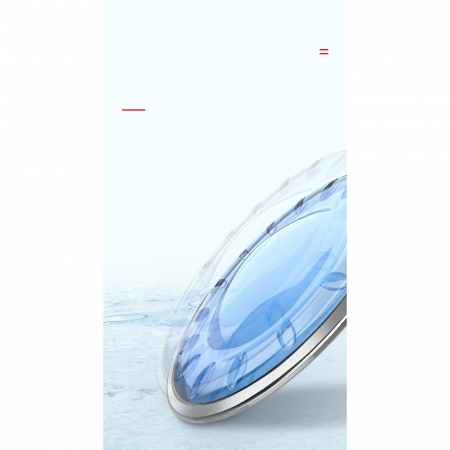 Casti Audio Stereo In-Ear, cu Microfon si cu Port Jack 3,5 mm, 1m,telecomanda pentru apeluri/volum, Flippy Rock ES05 Blister, Alb [5]