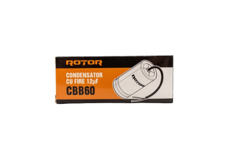 CBB60 Condensator cu fire 12µF 35x62 mm 450V ROTOR [2]