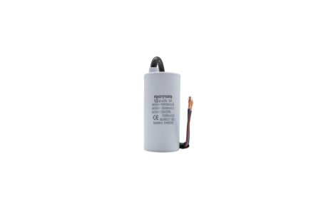 Sub 99 Lei - CBB60 Condensator cu fire 12µF 35x62 mm 450V ROTOR