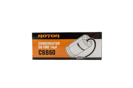 CBB60 Condensator cu fire 14µF 35x62 mm 450V ROTOR [1]