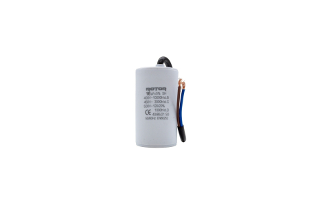 Sub 99 Lei - CBB60 Condensator cu fire 16µF 40x72 mm 450V ROTOR