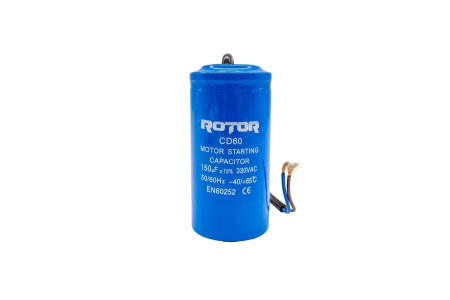 Condensatori - CD60 Condensator cu fire 150µF 50x100 mm 330V ROTOR