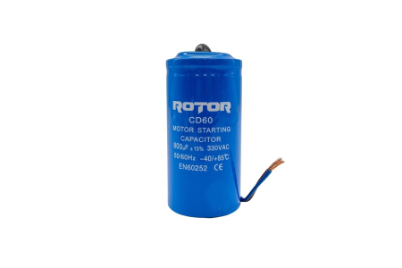 Sub 99 Lei - CD60 Condensator cu fire 800µF 50x100 mm 330V ROTOR