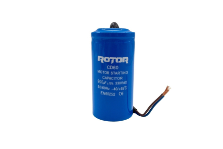 Sub 99 Lei - CD60 Condensator cu fire 900µF 50x100 mm 330V ROTOR