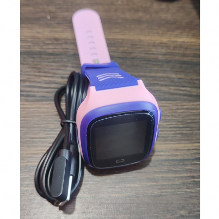 Ceas Smartwatch Flippy, Pentru Copii, LT31E-4G cu Functie Telefon, Localizare GPS, Istoric Traseu, Apel de Monitorizare, Camera, Mov/Roz [3]