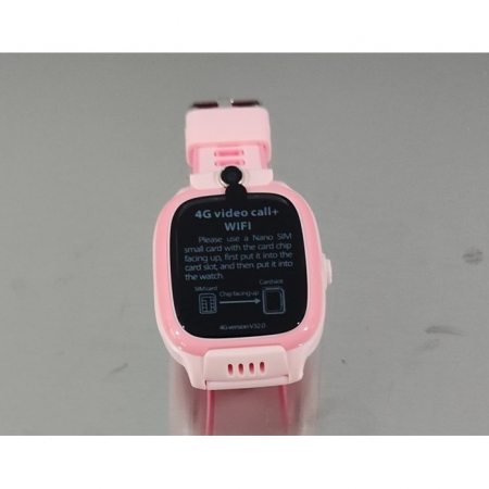 Lichidare Ceas Smartwatch Flippy, Pentru Copii, Model Y36, cu Functie Telefon, 4G, Localizare LBS, Istoric Traseu, Monitorizare Spion, Apel Video, Rezistent la Apa, Roz [2]