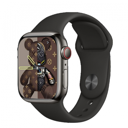 Ceas Smartwatch, Flippy, S9 Max Business Edition, tehnologie NFC, Apeluri Bluetooth, incarcare Wireless, afisaj 2.01 inch, rezolutie 240 x 296 mm, 10+ zile Autonomie, Negru [1]