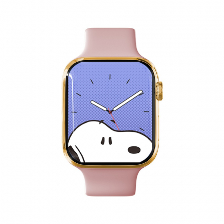 GSM - Ceas Smartwatch, Flippy, S9 Max Business Edition, tehnologie NFC, Apeluri Bluetooth, incarcare Wireless, afisaj 2.01 inch, rezolutie 240 x 296 mm, 10+ zile Autonomie, Auriu