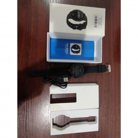 Ceas smartwatch si bratara fitness Flippy ZL02D, oxigen, ritm cardiac, pedometru, notificari, IP67, Compatibil cu Android/iOS, vibratii, multi sport, Negru [1]