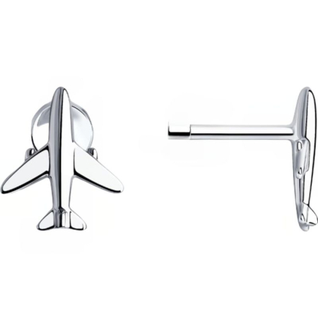 Bijuterii argint - Cercei Argint 925 Avion, 1.26 g