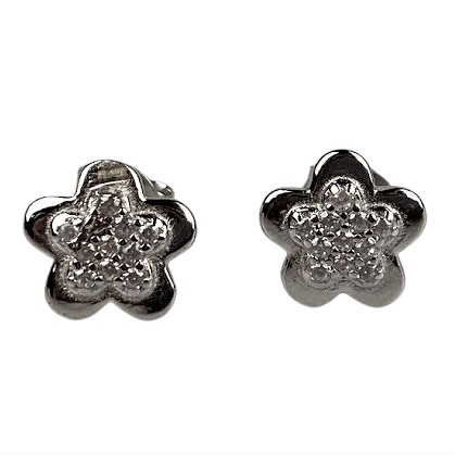 Bijuterii argint - Cercei Argint 925 Floricele