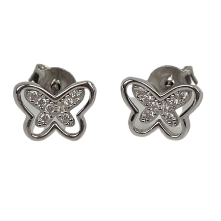 Bijuterii argint - Cercei Argint 925 Fluturas, 1.08 g