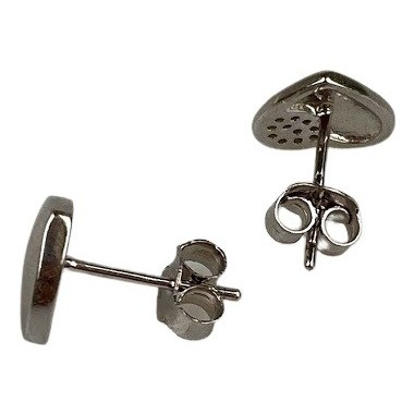 Cercei Argint 925 Inima cu Minizirconii Lateral, 1.43 g [2]