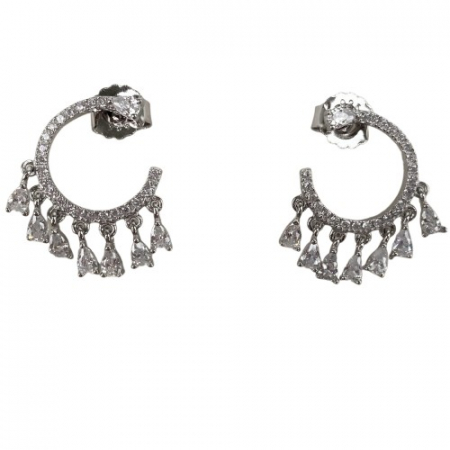 Cercei - Cercei Argint 925 Semiluna