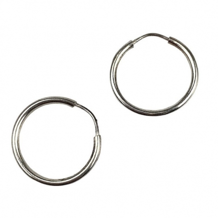 Bijuterii argint - Cercei din Argint 925 Creole 18 mm