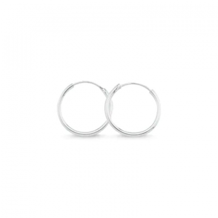 Cercei din Argint 925 Creole Mici 10 mm [4]