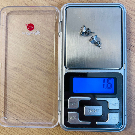 Cercei din Argint 925 Jolie Silver, Model Inima in Cerc, 8 x 8 mm, 1.6 g [1]