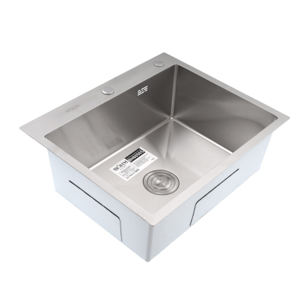 Chiuvete bucatarie compozit - Chiuveta de bucatarie din inox alimentar SUS304 BH6050S BoHM Satin 600X500X215 mm