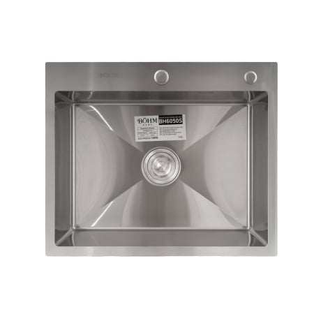 Chiuveta de bucatarie din inox alimentar SUS304 BH6050S BoHM Satin 600X500X215 mm [1]