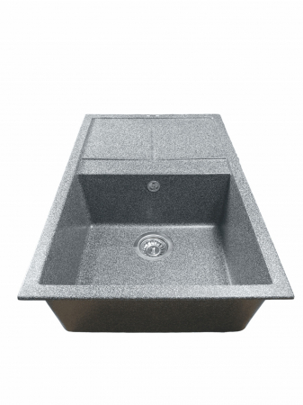 Chiuveta din compozit de granit pentru bucatarie Grafit ELEFANT PREMIUM 7850 SELENA [2]