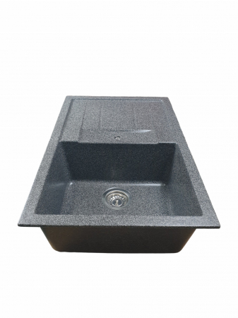 Chiuveta din compozit de granit pentru bucatarie grafit ELEFANT PREMIUM 7850 TROYA [2]