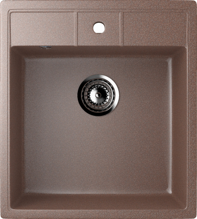 Chiuveta dreptunghiulara de bucatarie Ulgran U-406-307 Cafeniu, 50 x 44.5 cm [0]