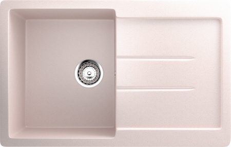 Chiuveta dreptunghiulara de bucatarie Ulgran U-507-311 Roz deschis, 77 x 49.5 cm [0]