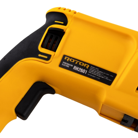 Ciocan rotopercutor ROTOR RH2601 800W, 3.2 J, Cu perii [5]