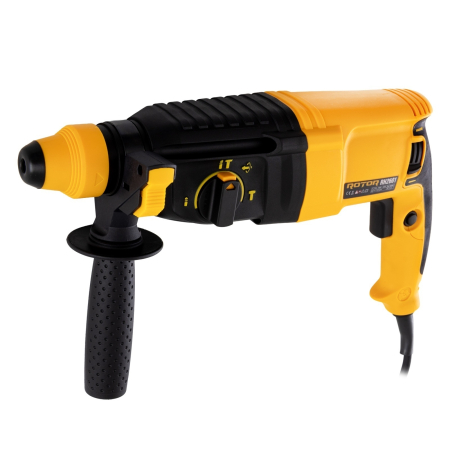 Mașini de găurit, înșurubat și demolat - Ciocan rotopercutor ROTOR RH2601 800W, 3.2 J, Cu perii